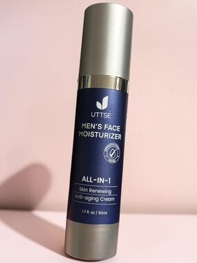 NEW! UTTSE 6-in-1 Face Cream for Men: Anti Aging & Wrinkle Cream for Men 1.7 oz.